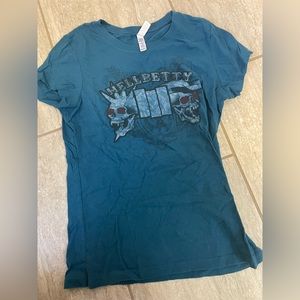 Hank III 2006 North American Tour fitted hellbetty shirt. Size medium.